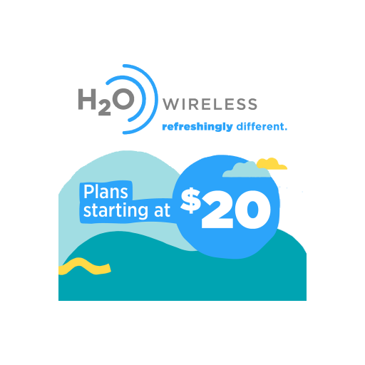 H2O Wireless logo